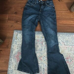 flared jeans size 27